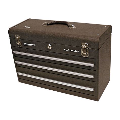 portable three drawer tool chest